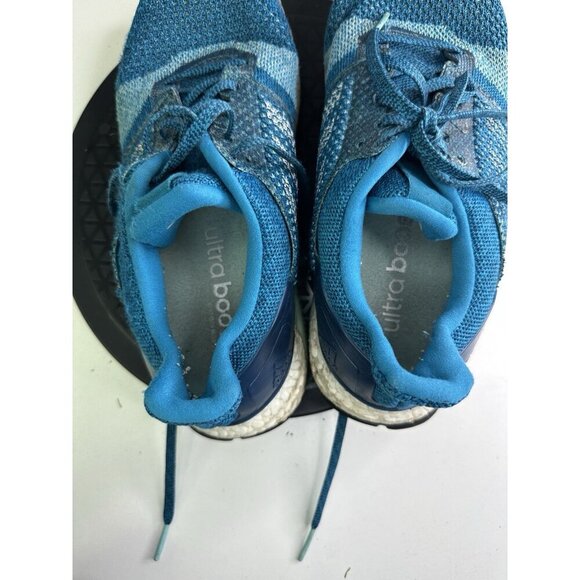 Adidas Boost Men’s Green/ Turquoise Sz 10.5 US S80613 - Picture 9 of 10
